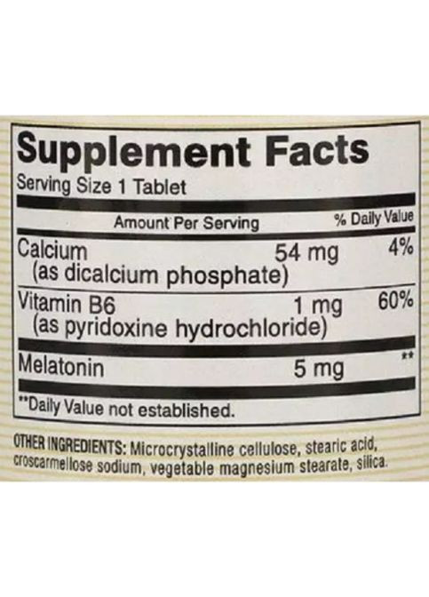 Melatonin 5 mg 120 Tabs Mason Natural (288050792)