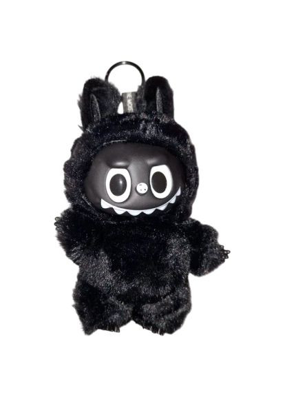 М'яка іграшка сюрприз Labubu,, чорна, непрозорий пакет, коробка (YT42514) No Brand ко, непрозорий пакет, чорна, 17 см, сюрприз Labubu (367829551)