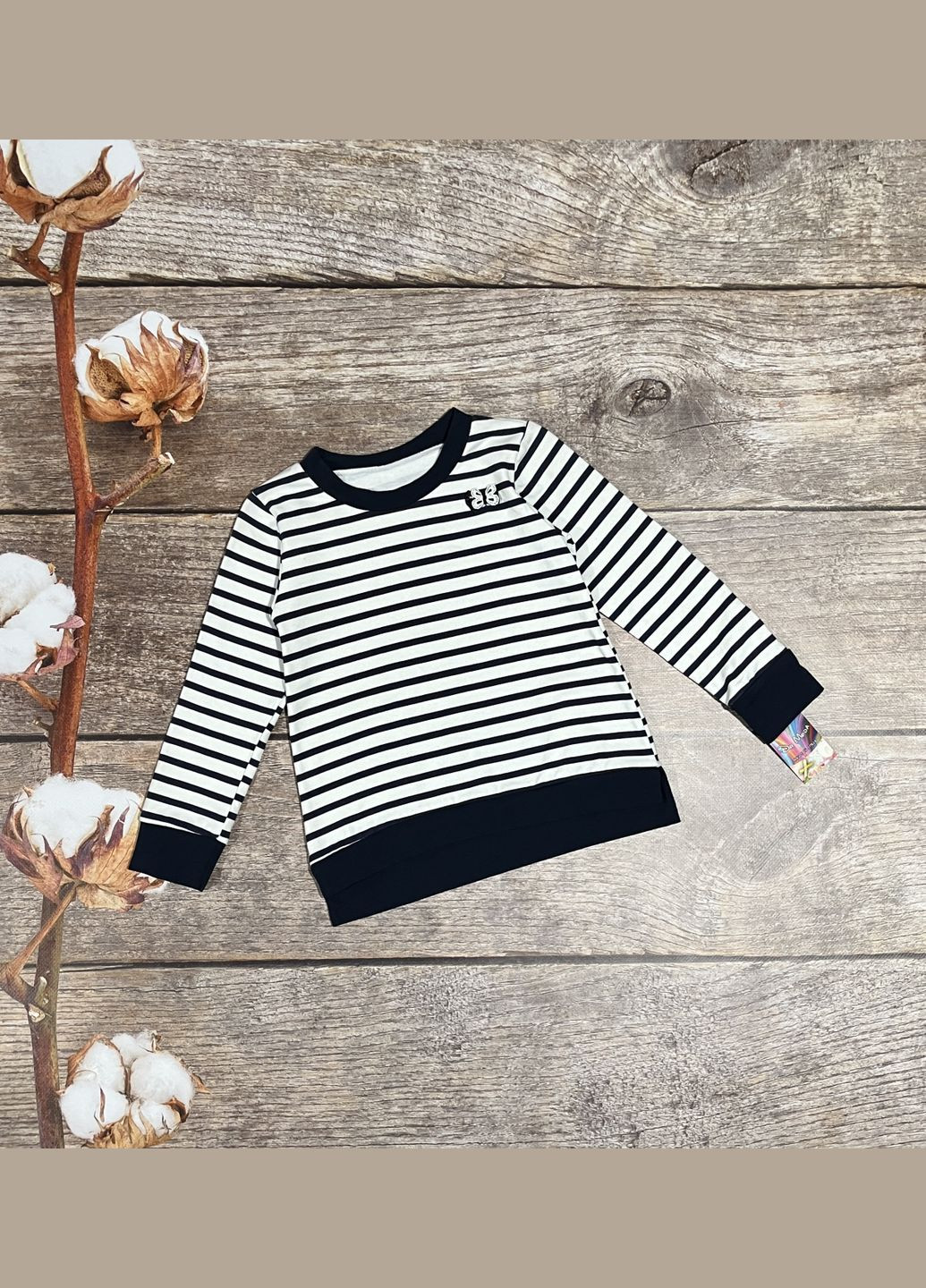 DR Moda світшот комбінований