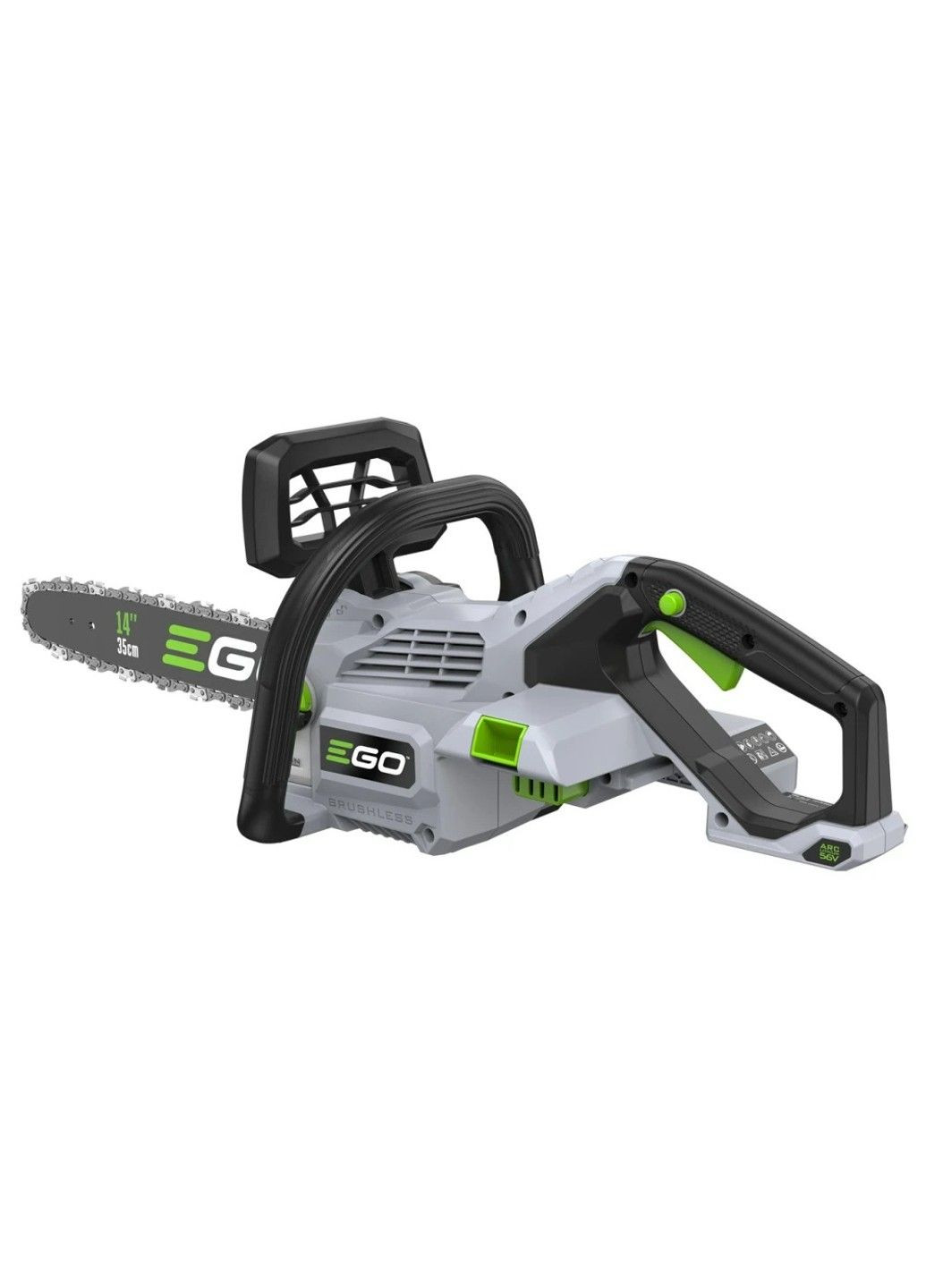 Пила ланцюгова акумуляторна CS1410E (35 см, 20 м/с, 56 В, без акумуляторів та зарядного пристрою) Ego (361970229)