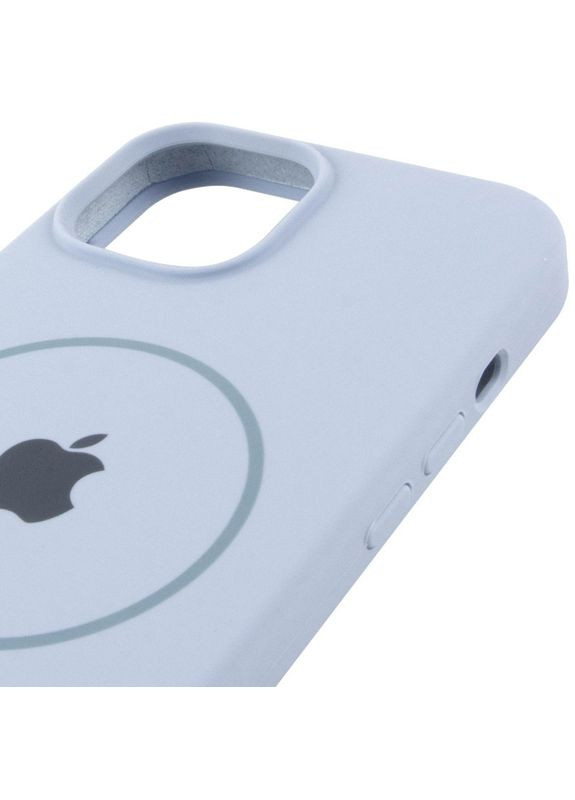 Чохол на iPhone 15 Plus / для айфон 15+ плюс з функцією магсейф MagSafe / Black Epik (356098130)