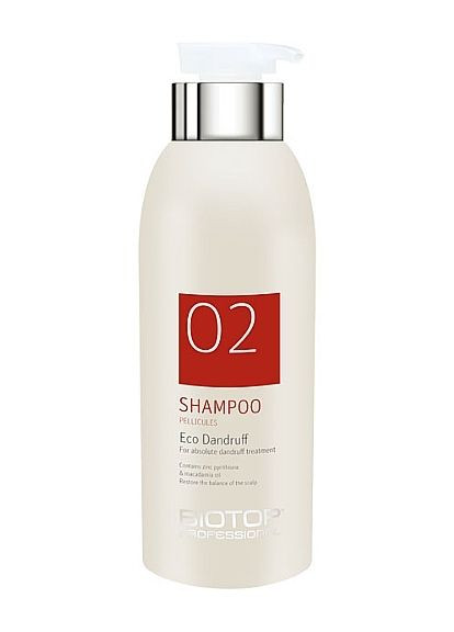 Шампунь для волос против перхоти 02 Eco Dandruff Shampoo 250ml (1296789-196339) Biotop (368658283)