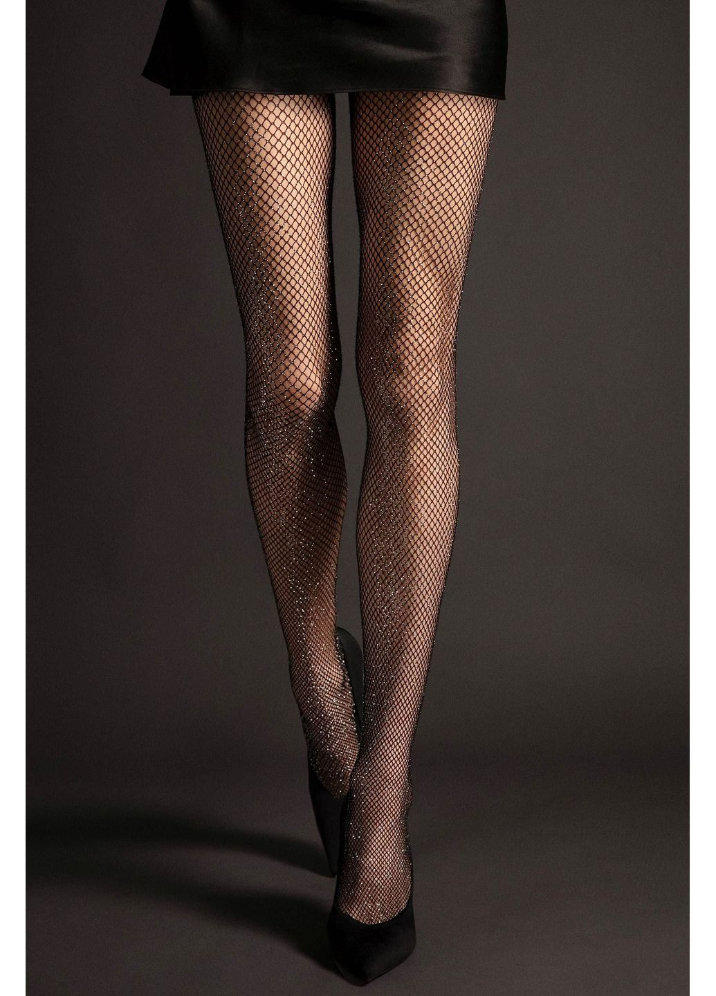 Колготки в сітку з люрексом Inga Fiore (351583743)