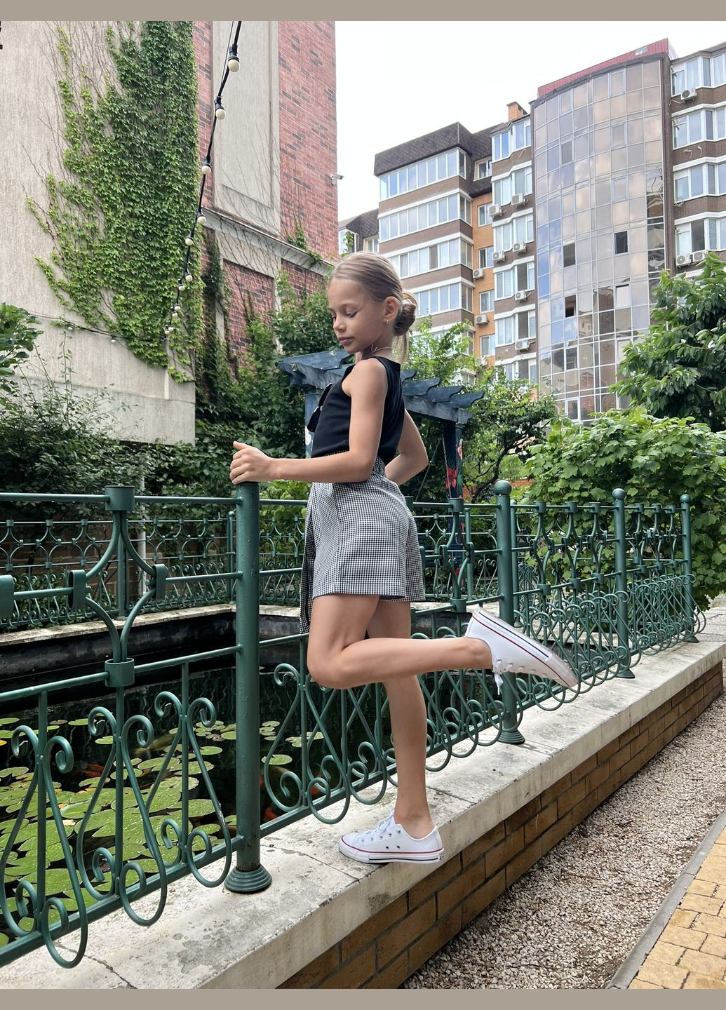 Юбка-шорты для девочки на рост 128-158 No Brand (346058495)