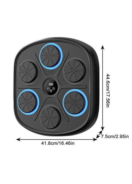 Боксерский тренажер настенный интеллектуальная груша для бокса с LED подсветкой + перчатки (R051290) No Brand (330778881)