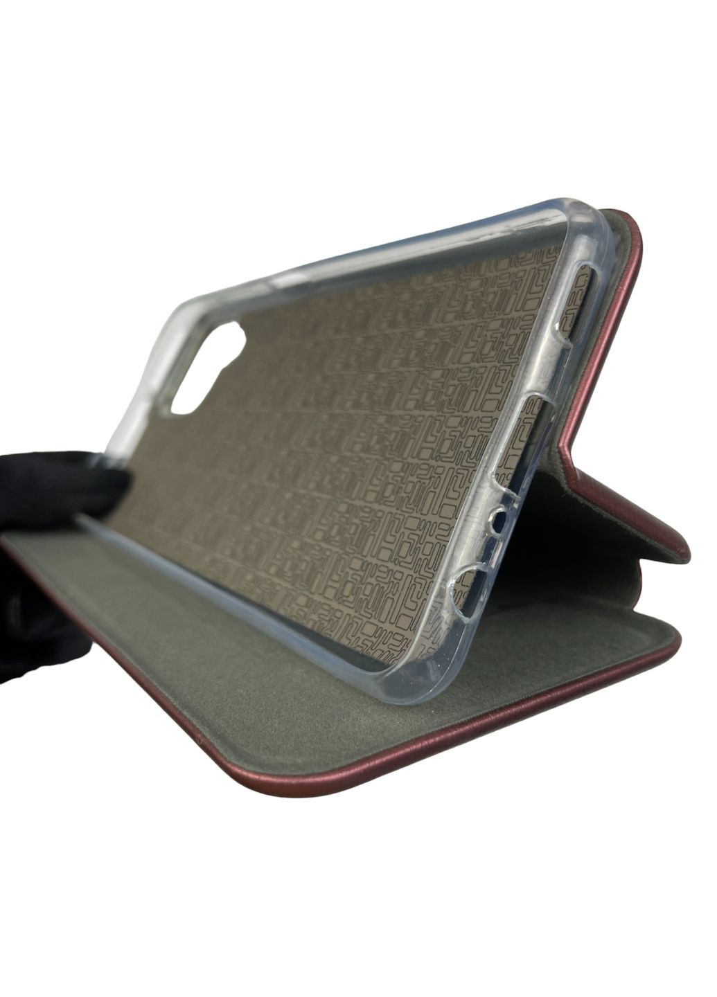 Чохол-книжка для Galaxy M22 4G SM-M225F з підставкою на самсунг м22 бордова gd1 Samsung (366023221)