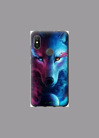 Чохол на Xiaomi Redmi Note 6 Pro Арт-вовк "3999u-1551-2448" Endorphone (369720986)