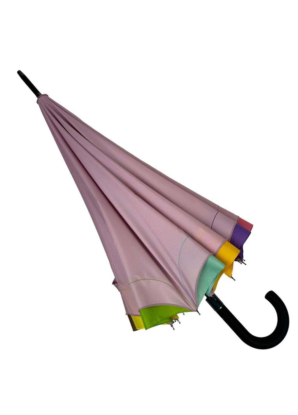 Женский зонт-трость полуавтомат на 16 спиц Susino (289977320)