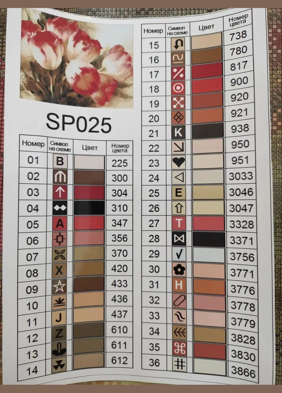 Алмазна мозаїка Тюльпани SP025 ColorArt (285719806)