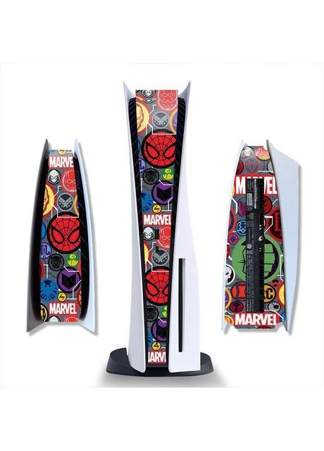 Вінілова наклейка для Sony PlayStation PS5 Marvel No Brand (366303879)