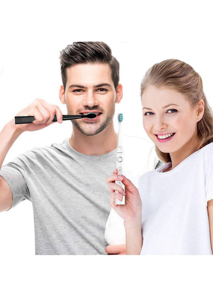 Набор зубных щеток Black & White Travel Set (0009119080224) PECHAM (306581708)