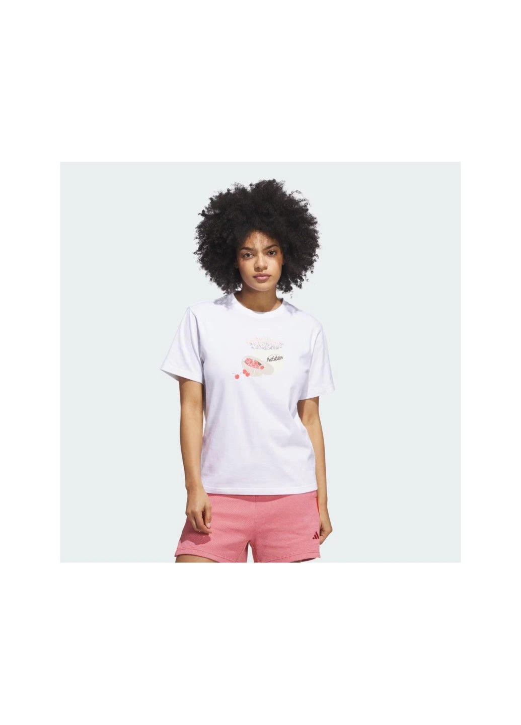 Женская футболка Farmers Market Graphic JN2543 adidas - (391385185)
