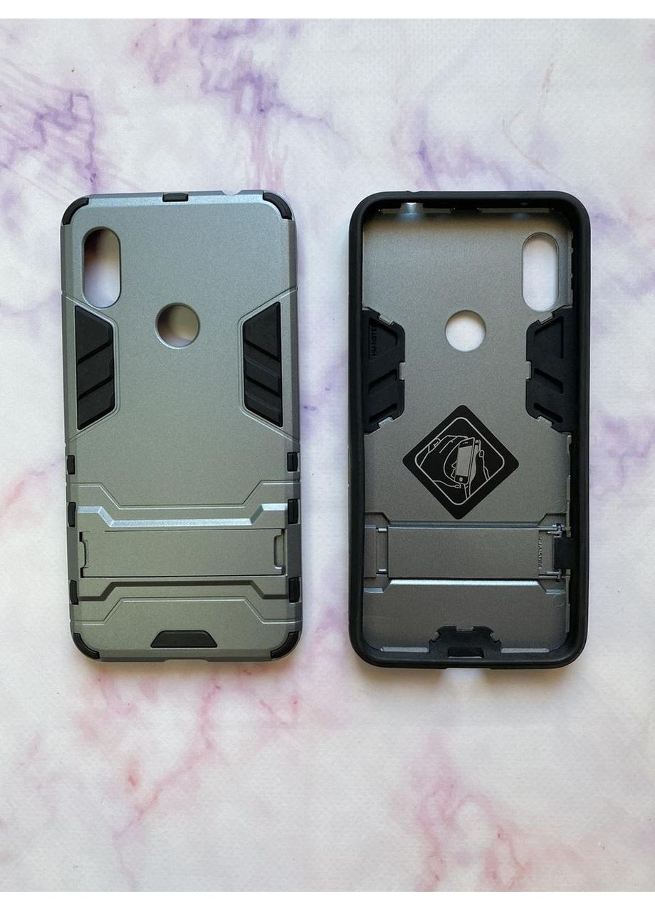 Силиконовый противоударный чехол с подставкой Transformer для Xiaomi Redmi Note 6 Pro iPaky (359484779)