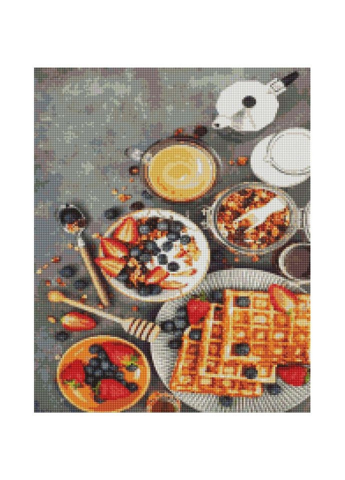 Алмазная мозаика "Венские вафли" DBS1098, 40x50 см Brushme (364134209)