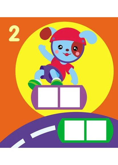 Мозаїка з наліпок. Квадратики. Для дітей від 3 років РАНОК (370060391)