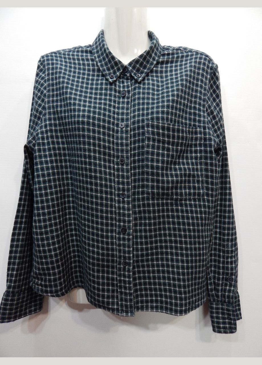 Сорочка фірмова жіноча фланель M&S UKR 50 089TR (тільки у зазначеному розмірі) Marks & Spencer (317353026)