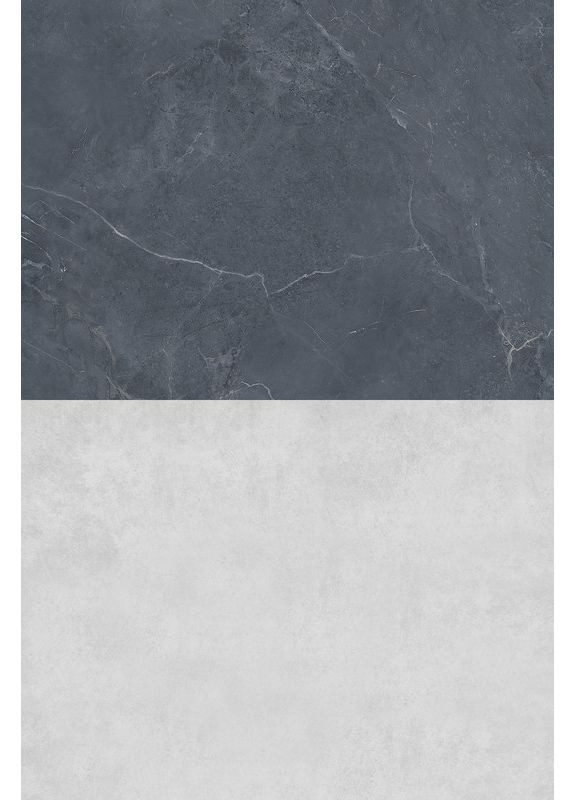 Виниловый фон для съемки премиум, темно-синяя мраморная стена и светло-серый пол 140×210 см, №57308 PhotoVinyl (354715739)