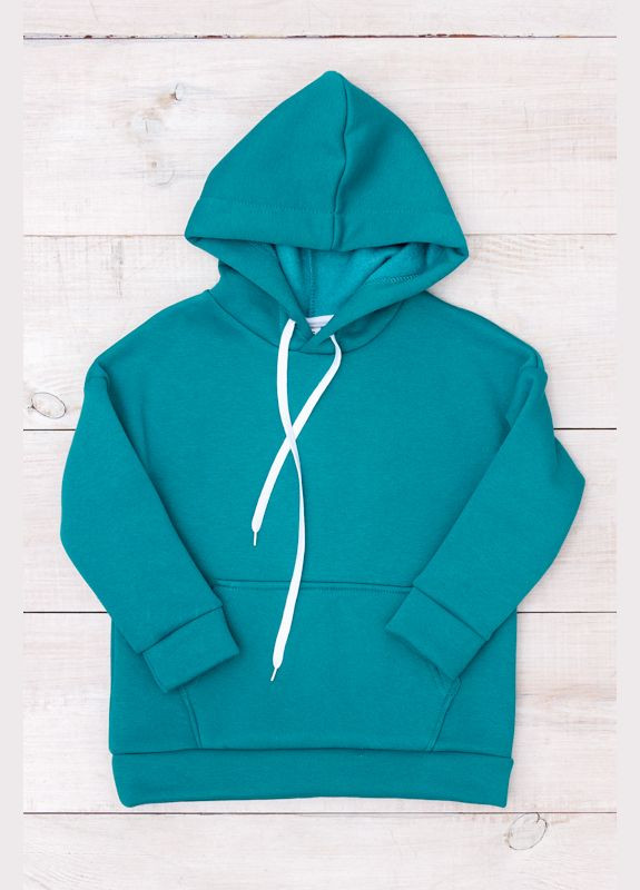 Тепле худі для дівчинки прямого крою з капюшоном та кишенею (p-12118) Носи своє (307389852)