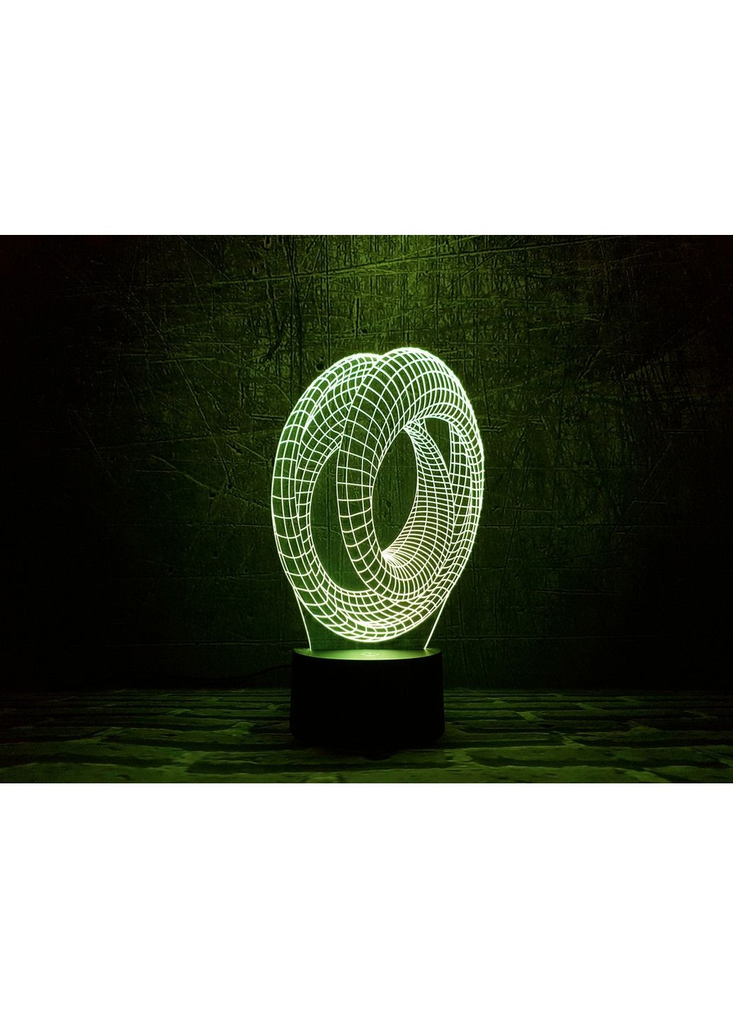 3D ночник-светильник "Лента Мебиуса 3" 3DTOYSLAMP (279326428)