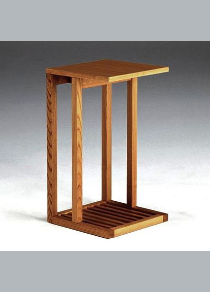 Приставний столик з дерева Татау мускат (ДНС-004907) No Brand (328076748)