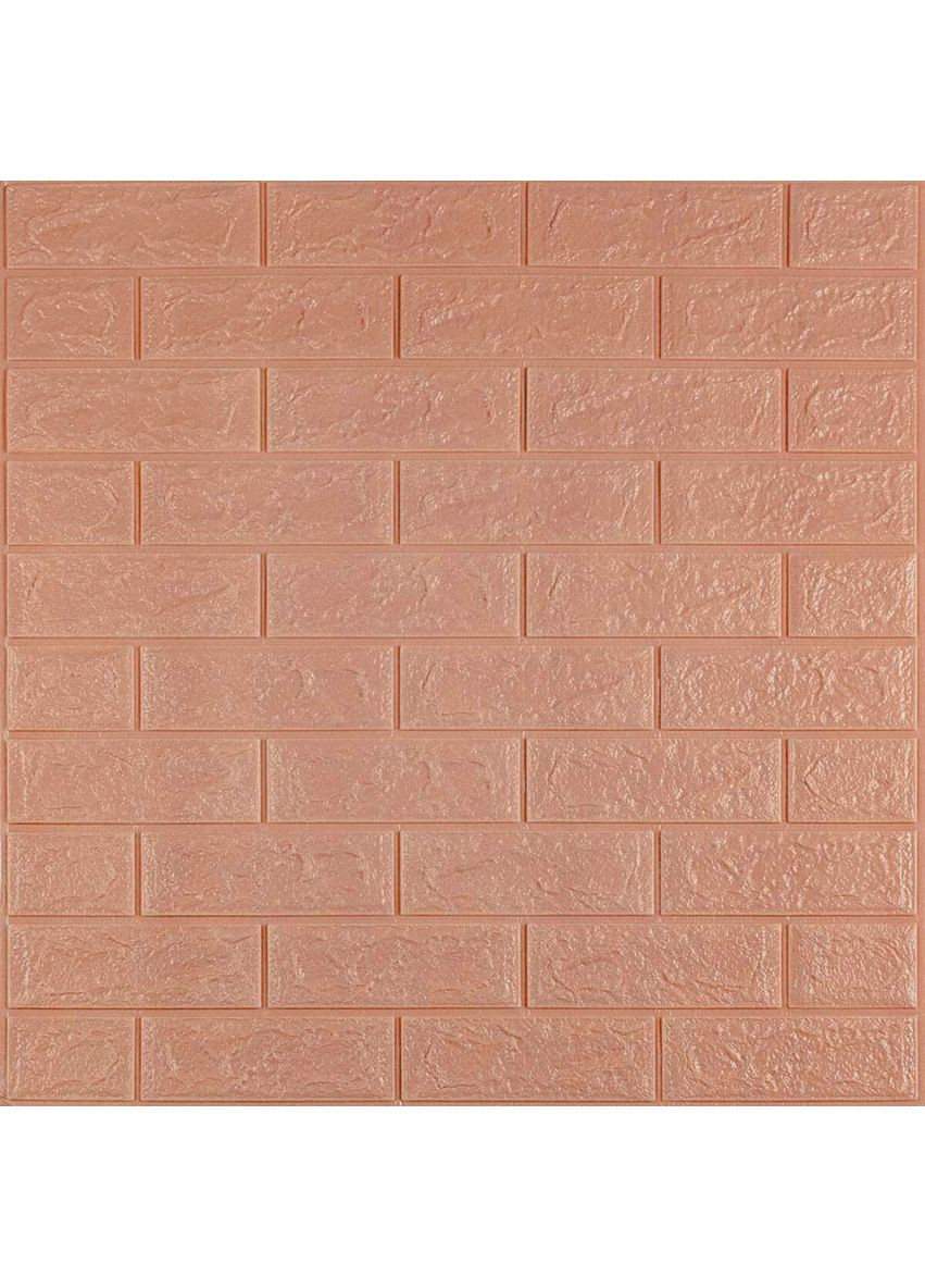 3D панель самоклеящаяся 700x770x3мм кирпич Пудра SW-00001716 Sticker Wall (362095115)