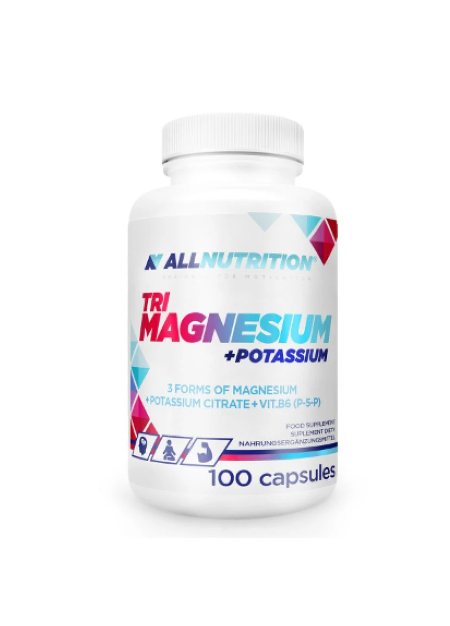 TRI Magnesium Potasium - 100caps Allnutrition (369398178)