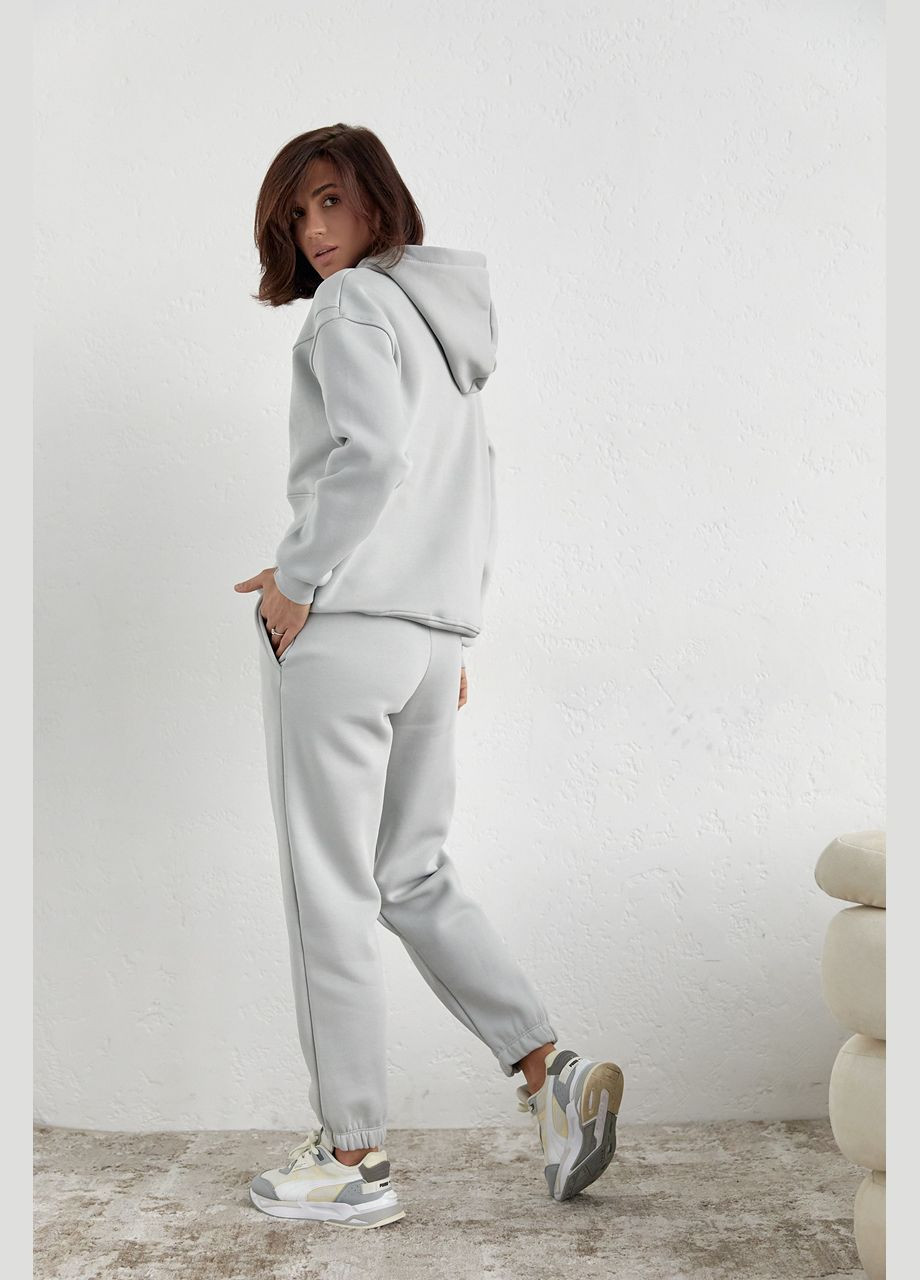 Утеплений жіночий спортивний костюм з капюшоном Liton (296909118)