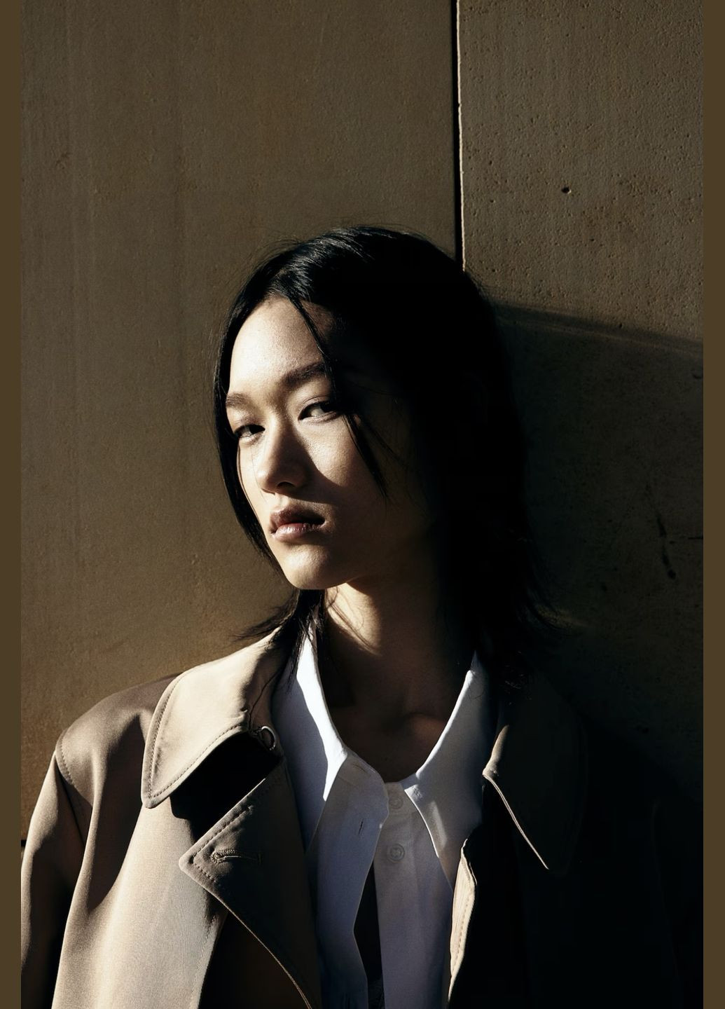 Тренч вільного крою H&M демісезон (346050212)