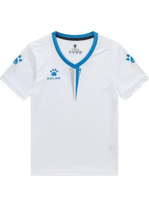 Футбольная форма детская бело-голубая 3893047.9113 Kelme VALENCIA (403226675)