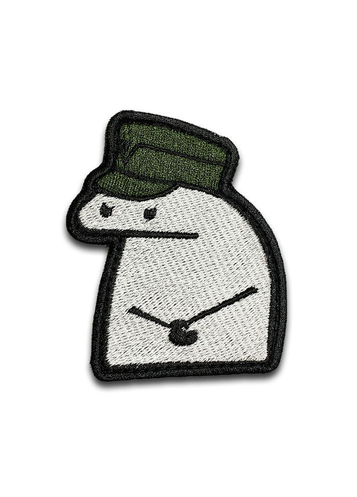 Шеврон Флорк солдат ЗСУ (Форма контурна. На липучці) Розмір 8x6.5см No Brand (369924510)