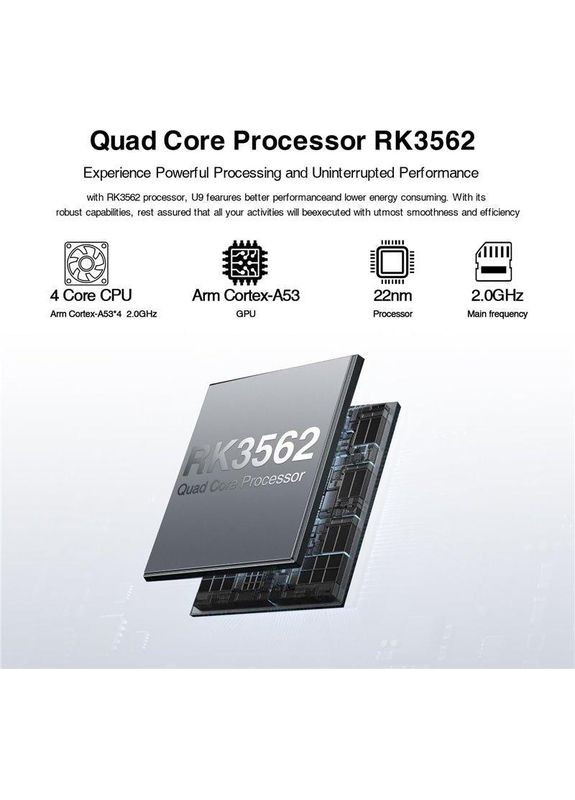 Планшет 10.1" Tab U9 3 / 64 GB Wi-Fi чорний Doogee (296910775)