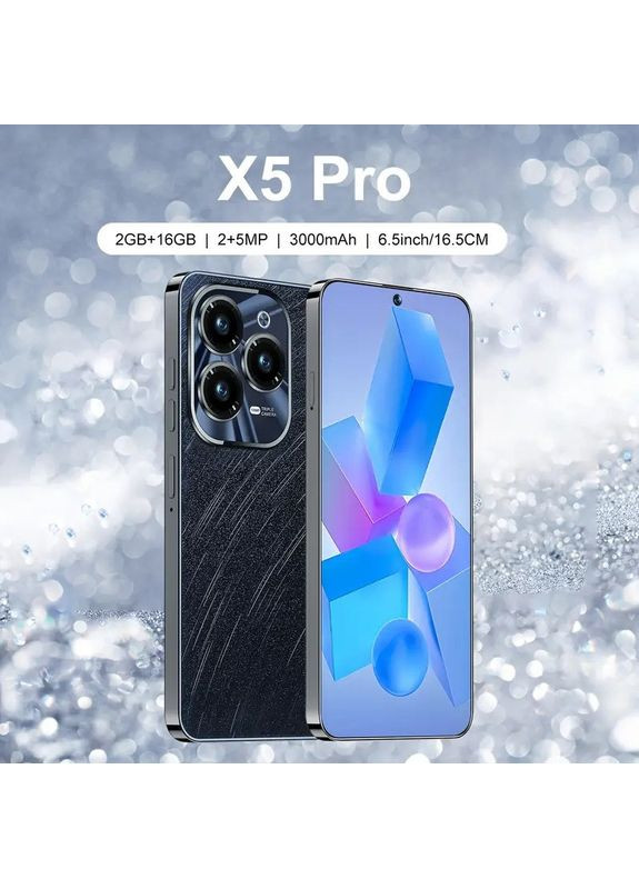 Смартфон ASTARRY X5 Pro 2/16 ГБ, 6.5" IPS, Android 8.1, 3000 мАг, Dual SIM, 3G, USB Type-C Black China (354827654)