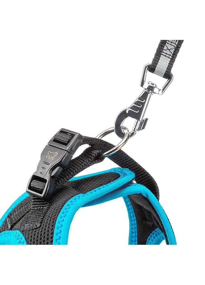 Нагрудная светоотражающая шлейка для собак из дышащего нейлона Kaori P (Ферпласт Каори П) L - A: 34 ÷ 42 см - B: 48 ÷ 54 см, Ferplast (297512030)