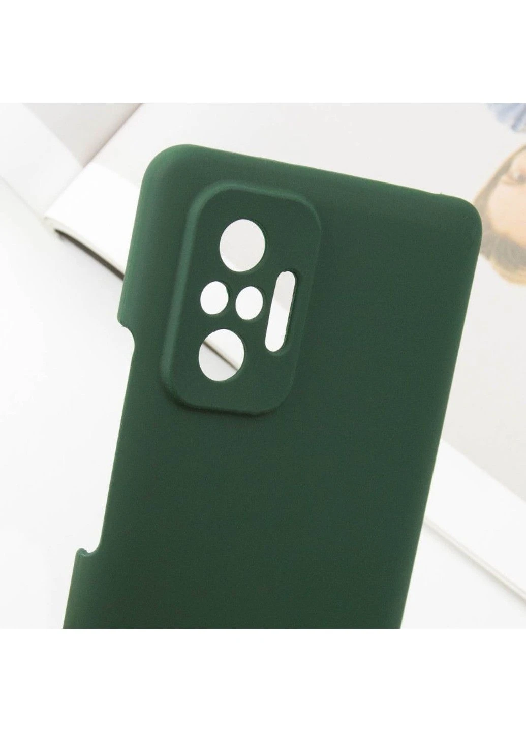 Чехол Silicone Cover Full Camera (AAA) with Logo для Xiaomi Redmi Note 10 Pro / 10 Pro Max Lakshmi (322118370)