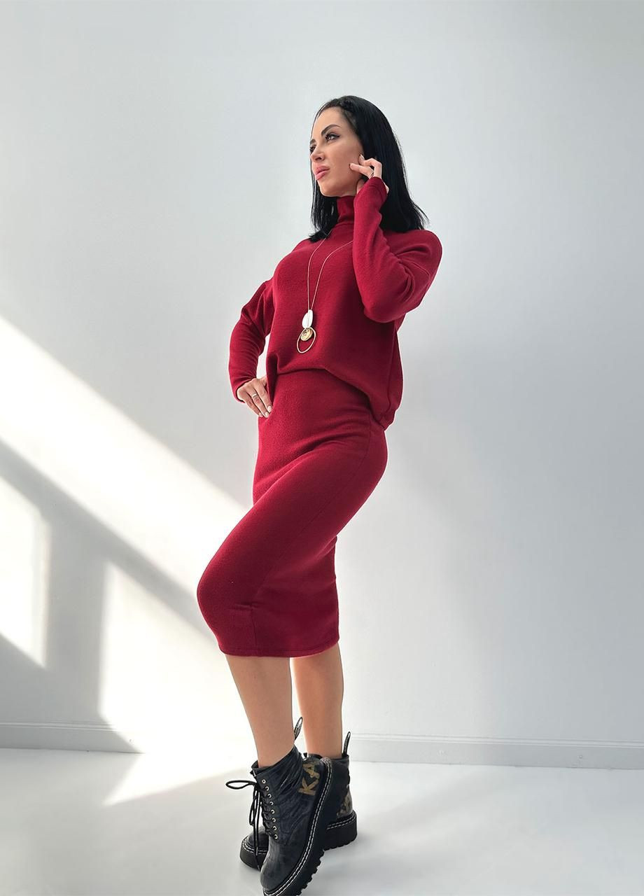 Жіночий ангоровий костюм Fashion Girl (301064902)