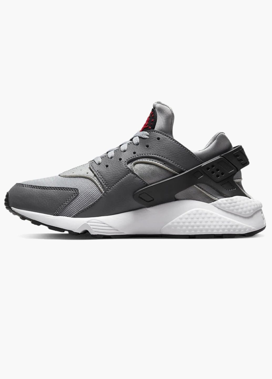 Серые кроссовки мужские air huarache grey dv3504-001 Nike