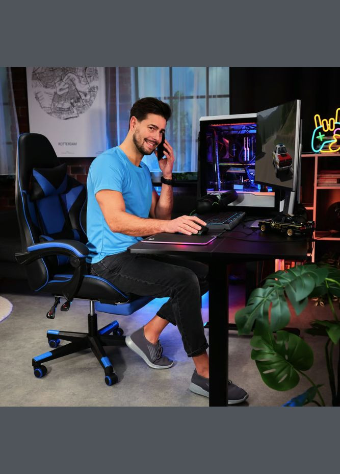 Геймерское кресло Ragazo синий Di Volio (316605788)