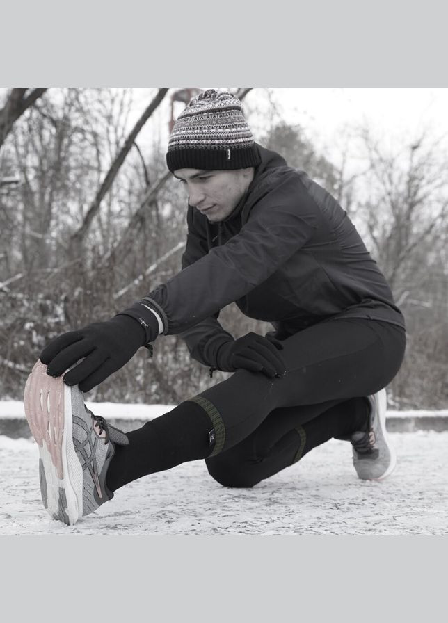 Шкарпетки водонепроникні Thermlite, p-p XL, з зеленою смужкою DexShell (353503213)