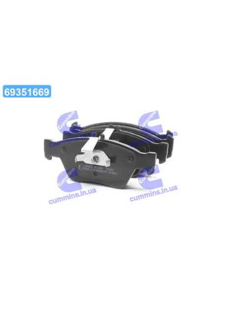 Колодка торм. диск. MB C/CLK/E/SLK KLASSE передн. (пр-во ABS) 36903 A.B.S. (364969648)