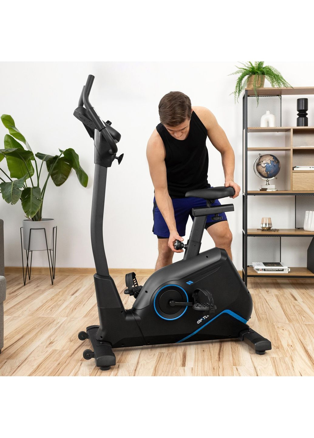 Велотренажер XB4500 электромагнитный синий Gymtek (361952352)