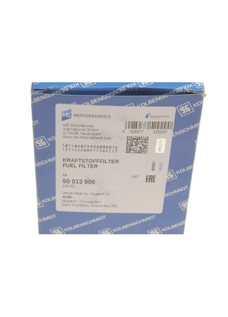 Фильтр топливный VAG 1.9, 2.0 TDI 04- (пр-во ) 50013900 Kolbenschmidt (366115398)