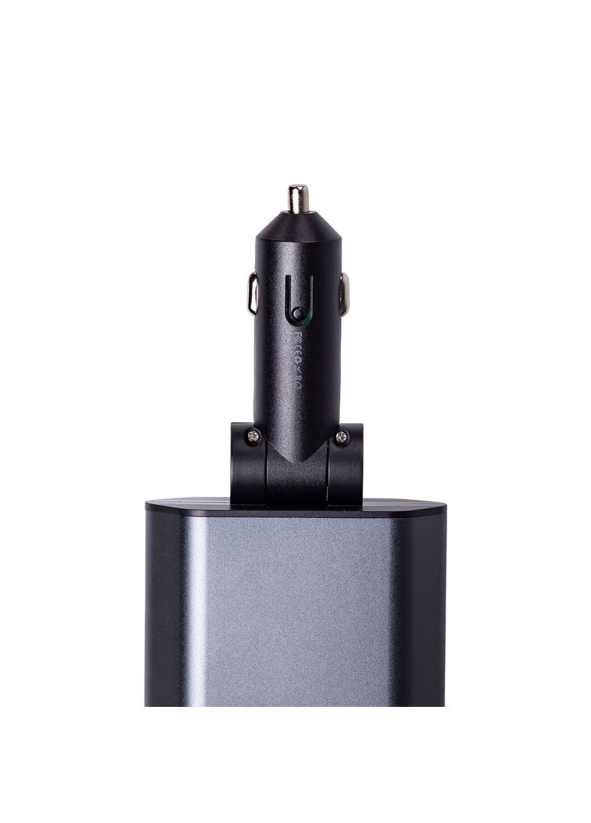 Автомобильное зарядное устройство Starry Sky с выдвижными кабелями и портами USB-A/USB-C Jooki (360921130)