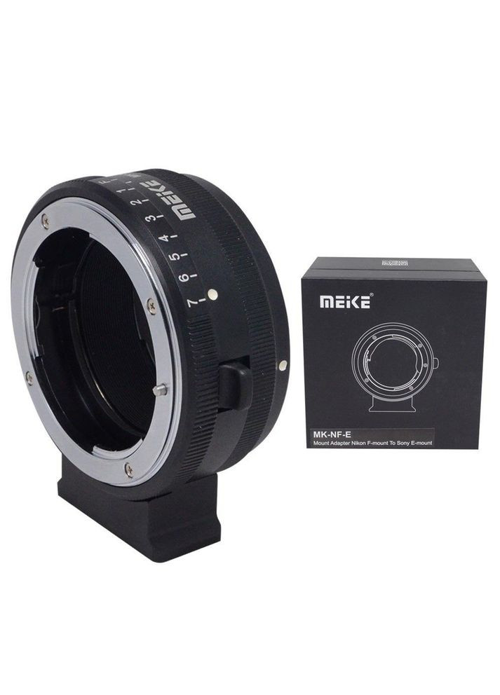 Адаптер (переходник) MK-NF-E (объектив Nikon на камеру Sony (E-mount) - беззеркалки Meike (369558505)