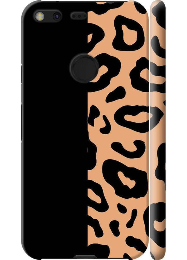 3D пластиковый матовый чехол 'Пятна леопарда' для Endorphone Google Pixel XL (299171358)