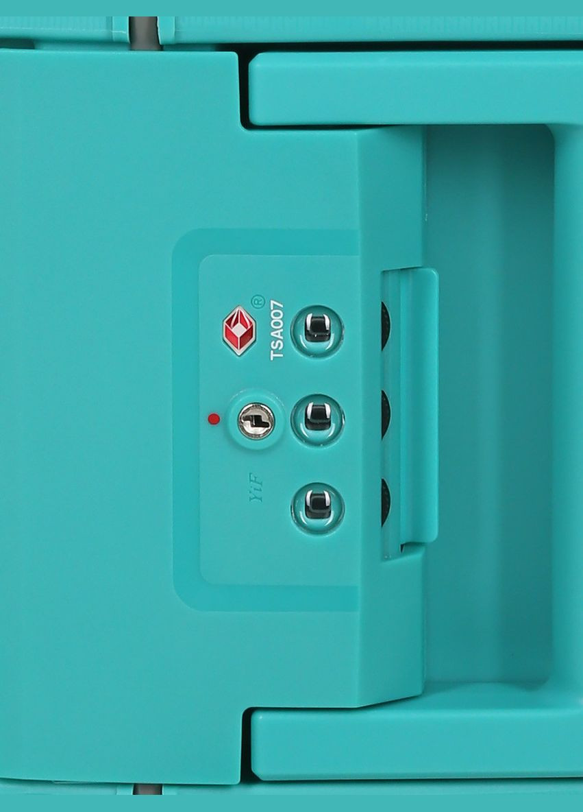 Набір валіз Франція (L M S-3шт) поліпропілен бірюза/ 645 AIRTEX (324801986)