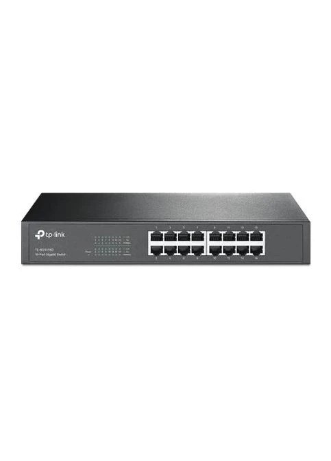 Комутатор TL-SG1016D, 16x100/1000 Mb/s, металевий корпус, некерований TP-Link (395362160)