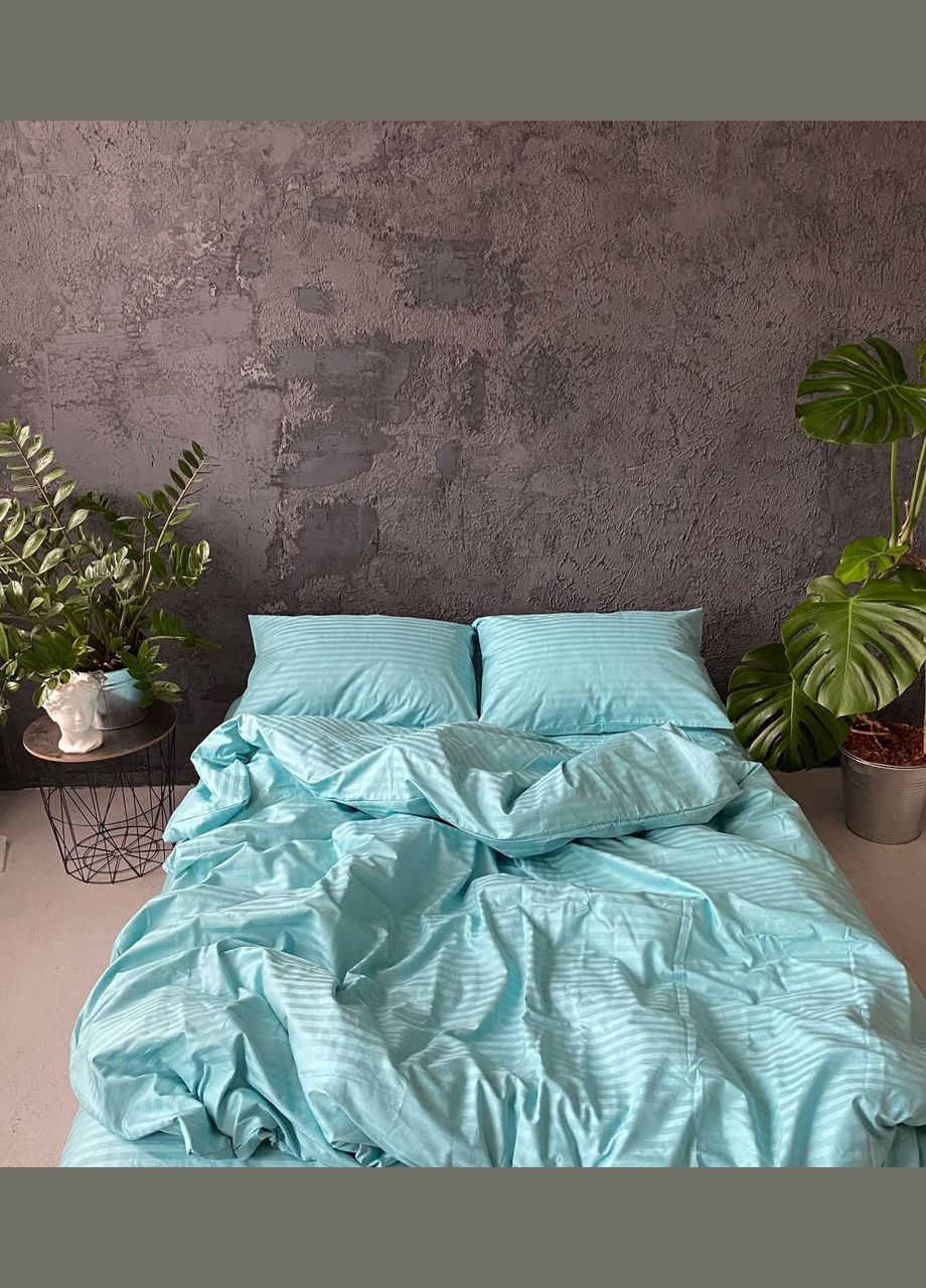 Комплект постельного белья Страйп-сатин Евро размер Sleep Universe (333342712)