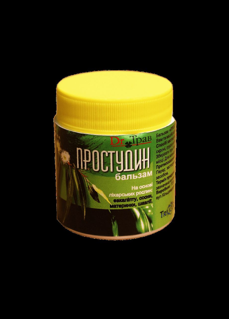 Dr.ТРАВ Бальзам Простудін, Тріюга 35 г (4820032502411), Тріюга-ОМ Triuga Herbal (300859663)