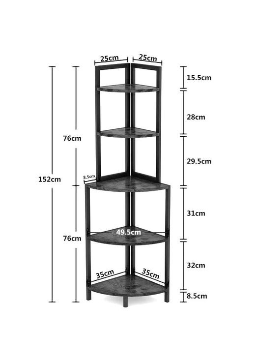 Стелаж кутовий з дерева Рефлекс венге-мускат (УСП-00421207) No Brand (327848368)