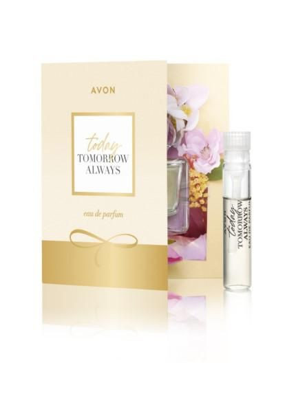 Открытка с пробным образцом Парфюмерной воды TTA Today для Нее, 0,6 мл Avon (307838850)